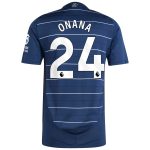 Aston Villa aston villa adidas third authentic shirt 2024-25 with onana 24 printing Kits - Official Football Shirts & Training Gear