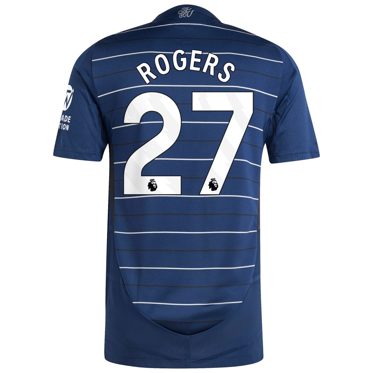 Aston Villa aston villa adidas third authentic shirt 2024-25 with rogers 27 printing Kits - Official Football Shirts & Training Gear