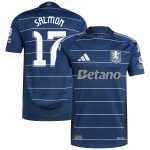 Aston Villa aston villa adidas third authentic shirt 2024-25 with salmon 17 cup printing Kits - Official Football Shirts & Training Gear