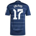 Aston Villa aston villa adidas third authentic shirt 2024-25 with salmon 17 cup printing Kits - Official Football Shirts & Training Gear