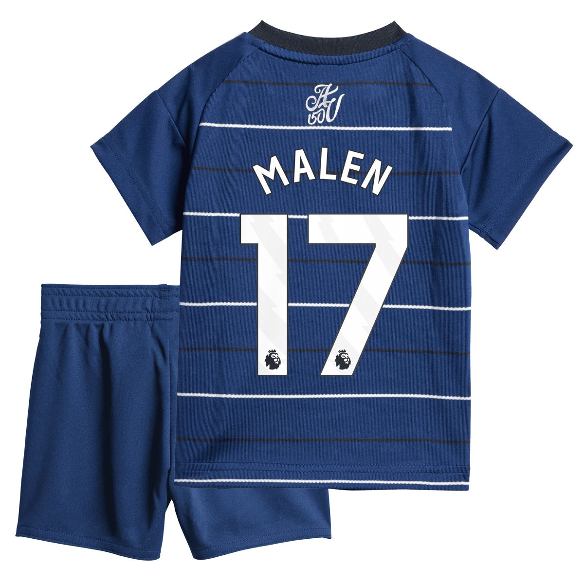 Aston Villa aston villa adidas third baby kit 2024-25 with malen 17 printing Kits - Official Football Shirts & Training Gear