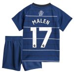 Aston Villa aston villa adidas third baby kit 2024-25 with malen 17 printing Kits - Official Football Shirts & Training Gear