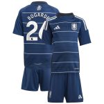 Aston Villa aston villa adidas third minikit 2024-25 with bogarde 26 printing Kits - Official Football Shirts & Training Gear