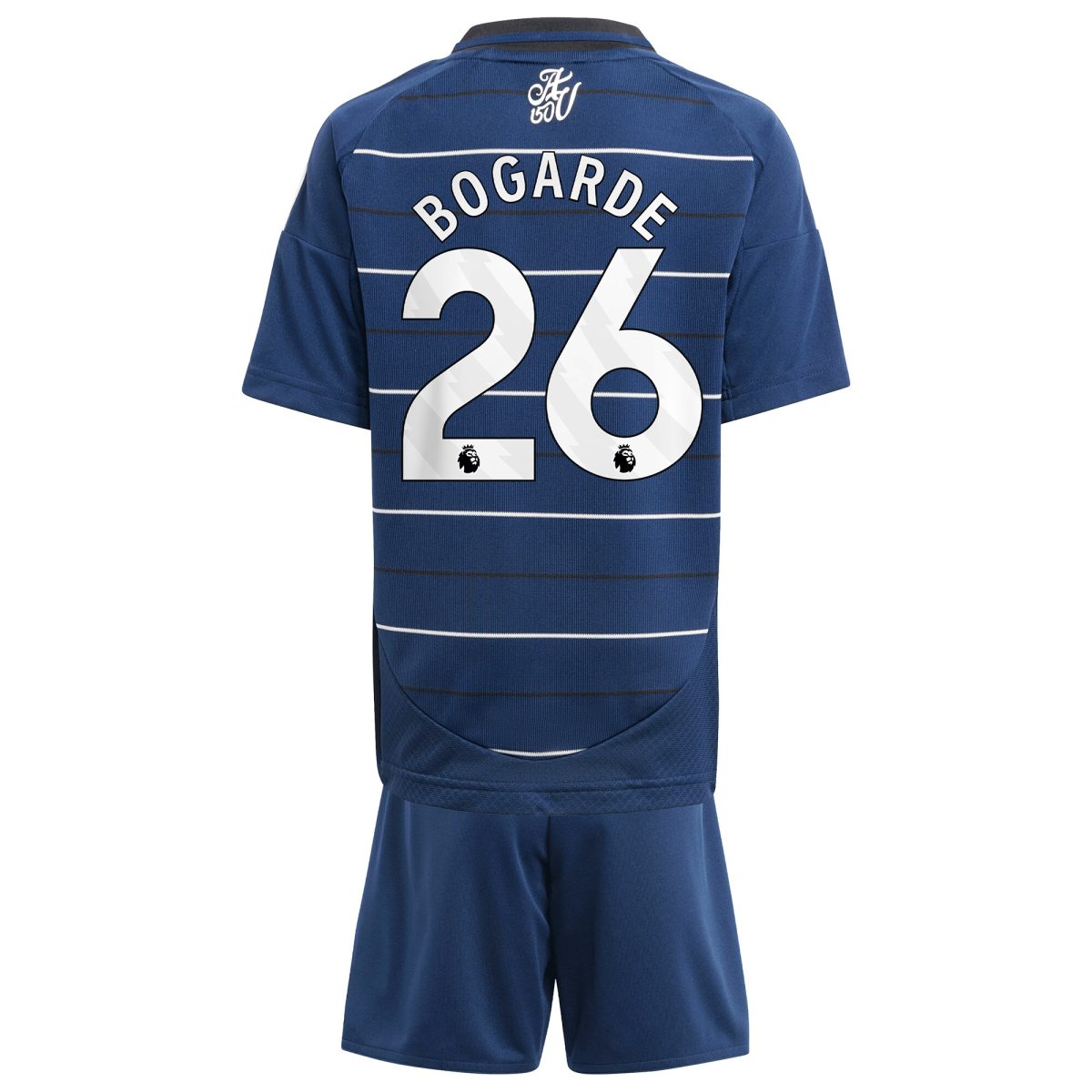Aston Villa aston villa adidas third minikit 2024-25 with bogarde 26 printing Kits - Official Football Shirts & Training Gear