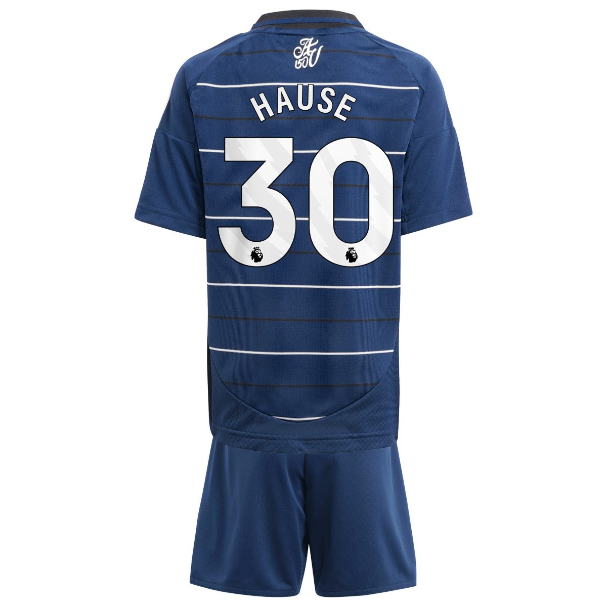 Aston Villa aston villa adidas third minikit 2024-25 with hause 30 printing Kits - Official Football Shirts & Training Gear