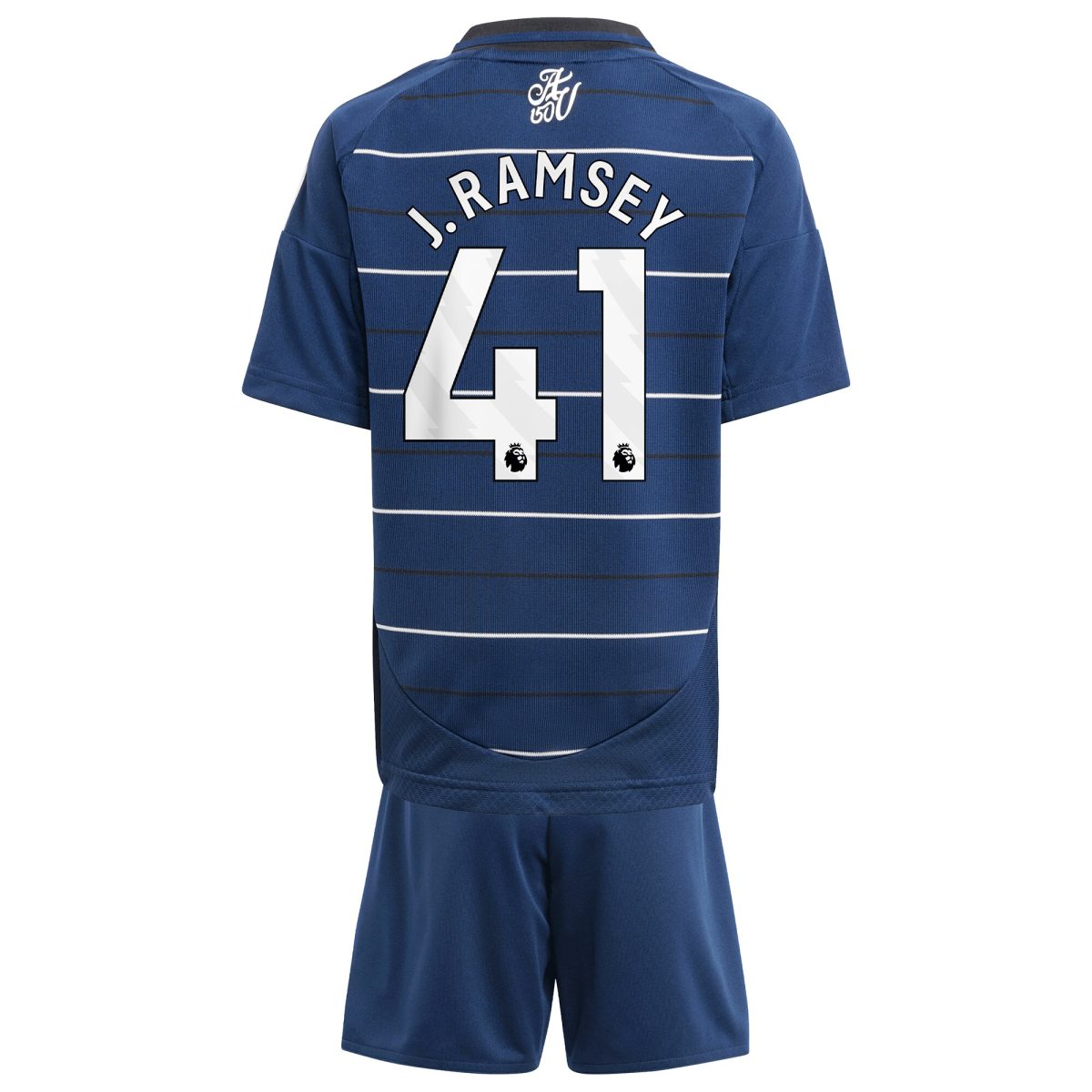 Aston Villa aston villa adidas third minikit 2024-25 with j. ramsey 41 printing Kits - Official Football Shirts & Training Gear