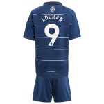 Aston Villa aston villa adidas third minikit 2024-25 with j.duran 9 printing Kits - Official Football Shirts & Training Gear