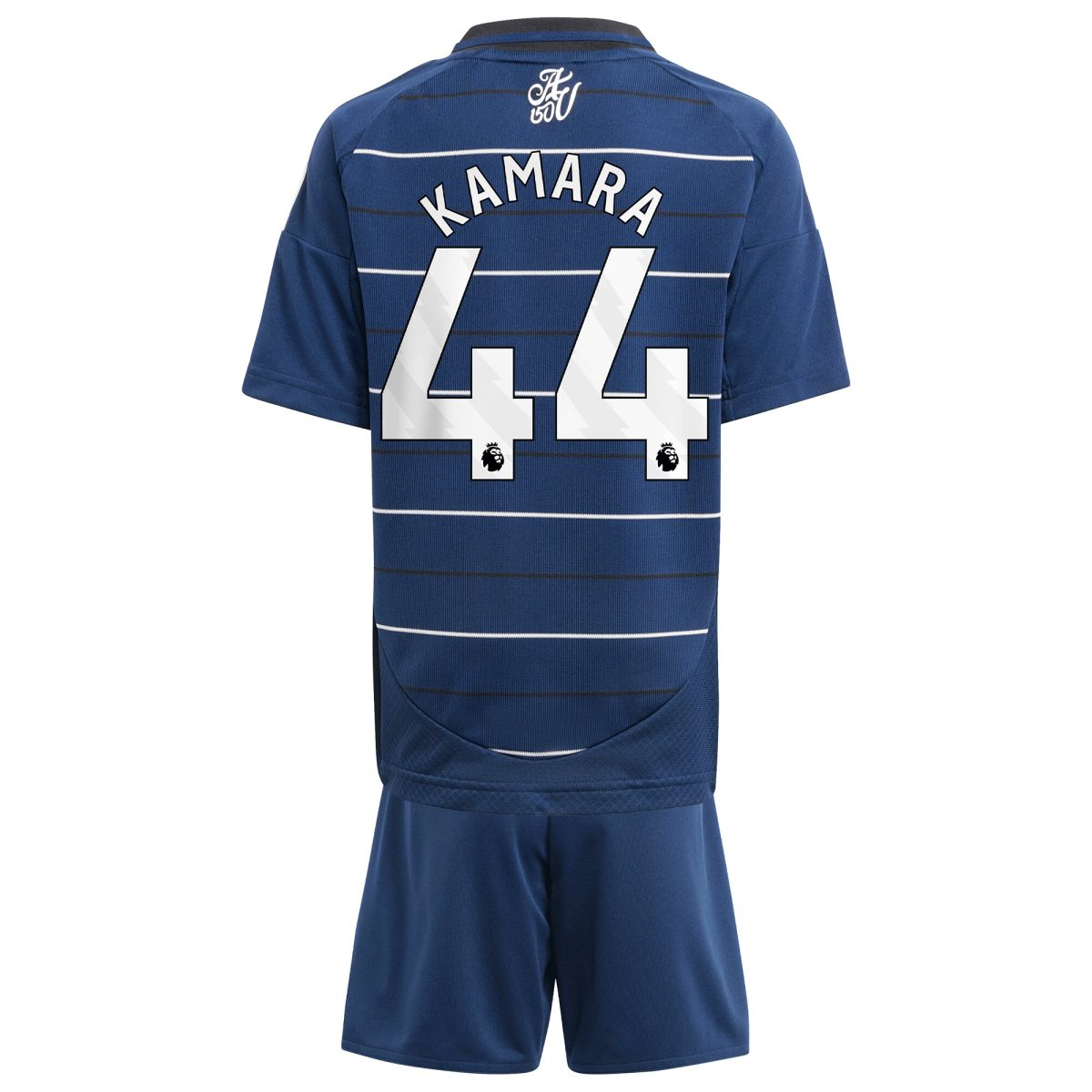 Aston Villa aston villa adidas third minikit 2024-25 with kamara 44 printing Kits - Official Football Shirts & Training Gear