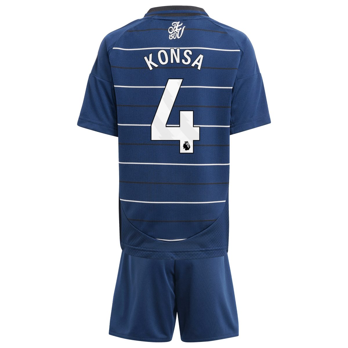 Aston Villa aston villa adidas third minikit 2024-25 with konsa 4 printing Kits - Official Football Shirts & Training Gear