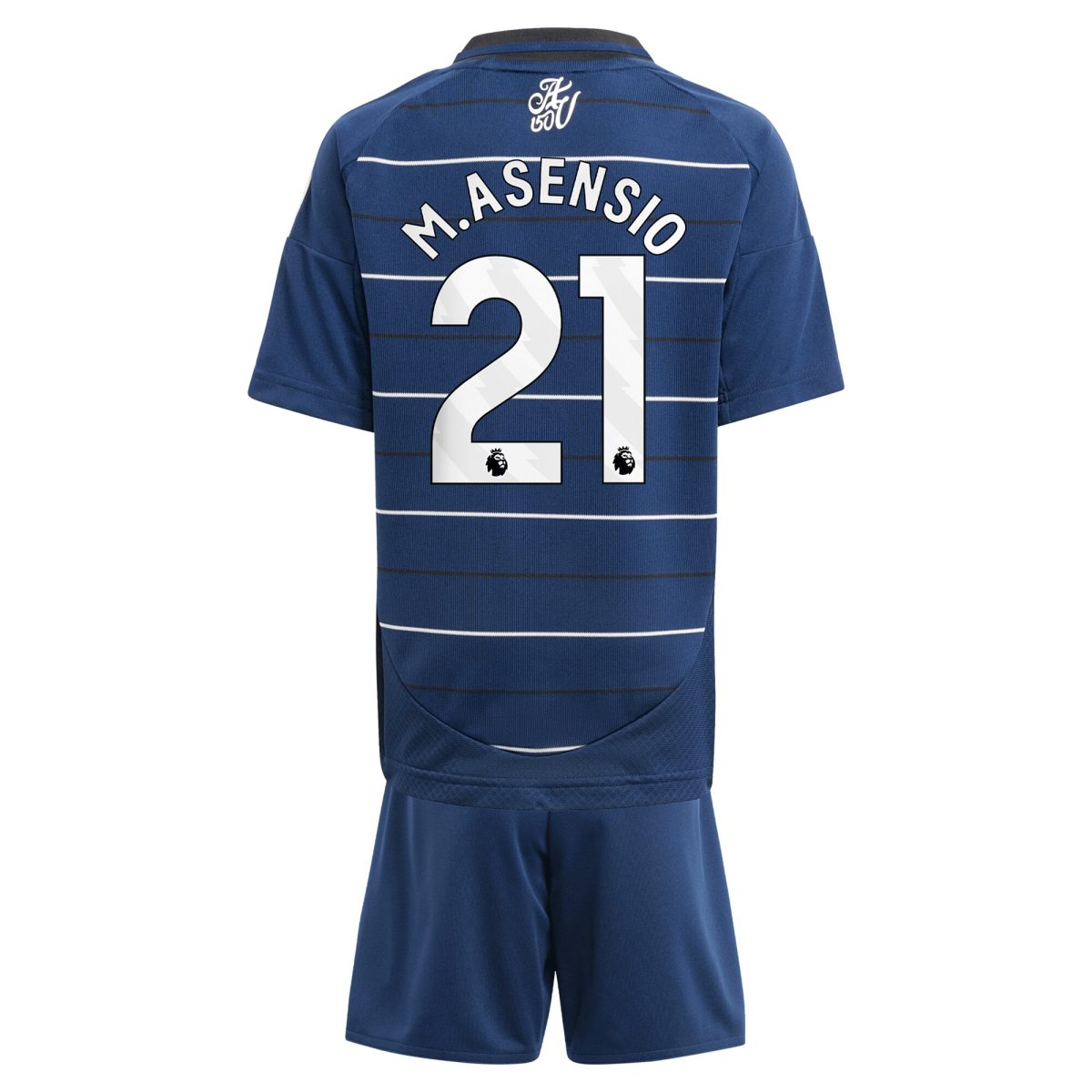 Aston Villa aston villa adidas third minikit 2024-25 with m.asensio 21 printing Kits - Official Football Shirts & Training Gear