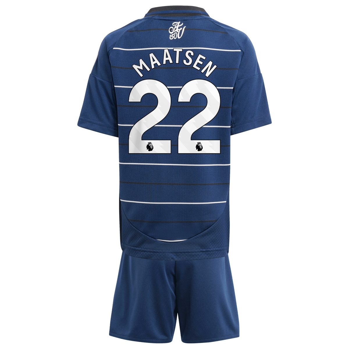 Aston Villa aston villa adidas third minikit 2024-25 with maatsen 22 printing Kits - Official Football Shirts & Training Gear