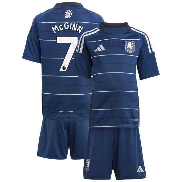 Aston Villa aston villa adidas third minikit 2024-25 with mcginn 7 printing Kits - Official Football Shirts & Training Gear