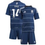 Aston Villa aston villa adidas third minikit 2024-25 with pau 14 printing Kits - Official Football Shirts & Training Gear