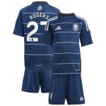 Aston Villa aston villa adidas third minikit 2024-25 with rogers 27 printing Kits - Official Football Shirts & Training Gear