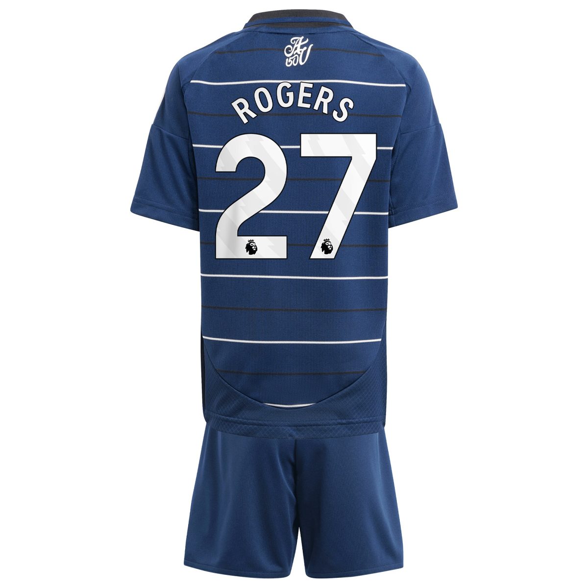 Aston Villa aston villa adidas third minikit 2024-25 with rogers 27 printing Kits - Official Football Shirts & Training Gear