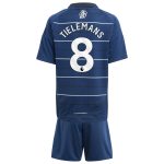 Aston Villa aston villa adidas third minikit 2024-25 with tielemans 8 printing Kits - Official Football Shirts & Training Gear