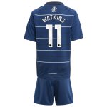 Aston Villa aston villa adidas third minikit 2024-25 with watkins 11 printing Kits - Official Football Shirts & Training Gear