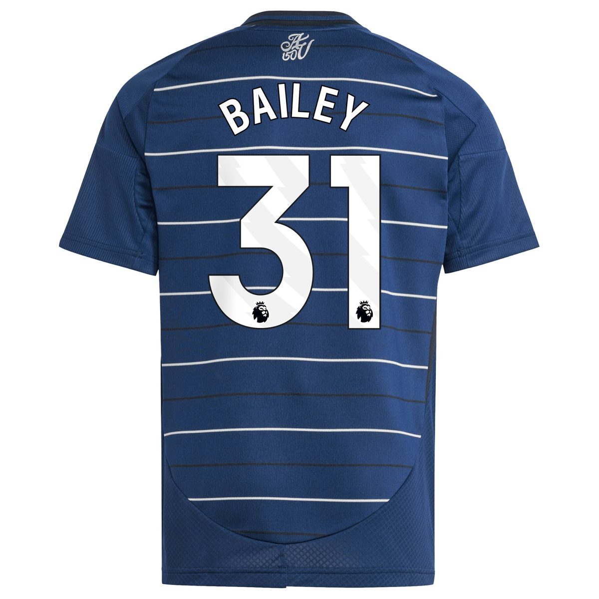 Aston Villa aston villa adidas third shirt 2024-25 – kids with bailey 31 printing Kits - Official Football Shirts & Training Gear