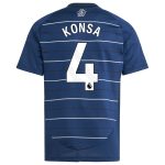 Aston Villa aston villa adidas third shirt 2024-25 – kids with konsa 4 printing Kits - Official Football Shirts & Training Gear