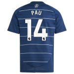 Aston Villa aston villa adidas third shirt 2024-25 – kids with pau 14 printing Kits - Official Football Shirts & Training Gear
