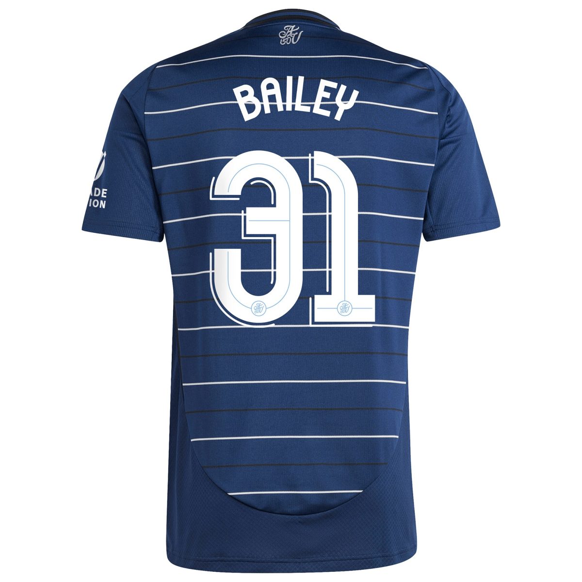 Aston Villa aston villa adidas third shirt 2024-25 with bailey 31 cup printing Kits - Official Football Shirts & Training Gear