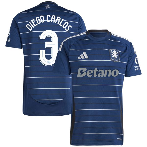 Aston Villa aston villa adidas third shirt 2024-25 with diego carlos 3 cup printing Kits - Official Football Shirts & Training Gear