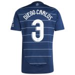 Aston Villa aston villa adidas third shirt 2024-25 with diego carlos 3 cup printing Kits - Official Football Shirts & Training Gear