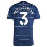 Aston Villa aston villa adidas third shirt 2024-25 with diego carlos 3 printing Kits - Official Football Shirts & Training Gear