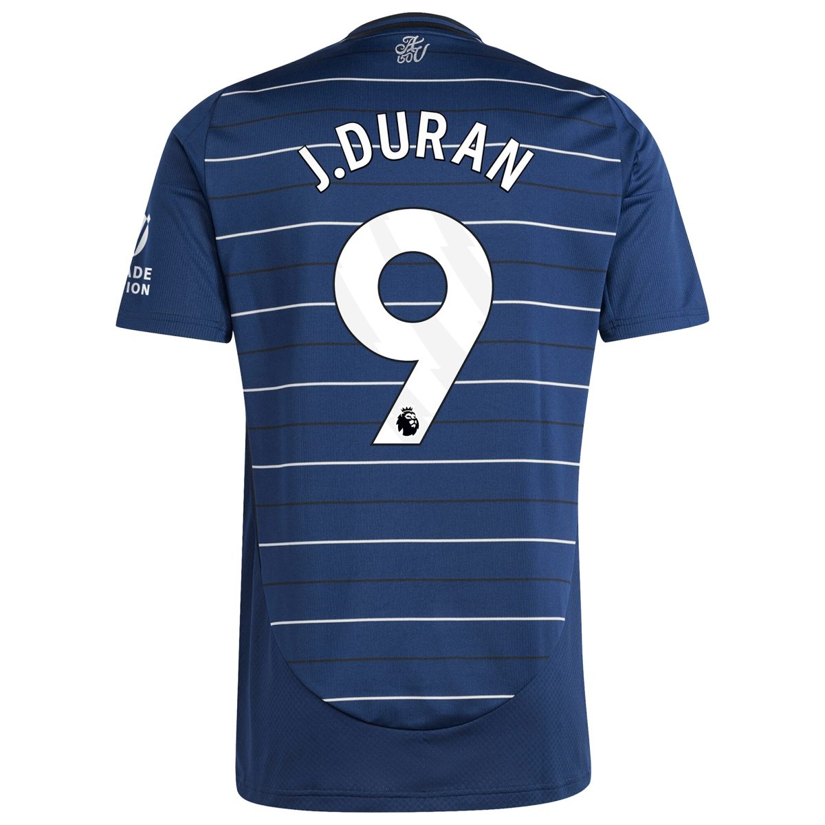 Aston Villa aston villa adidas third shirt 2024-25 with j.duran 9 printing Kits - Official Football Shirts & Training Gear