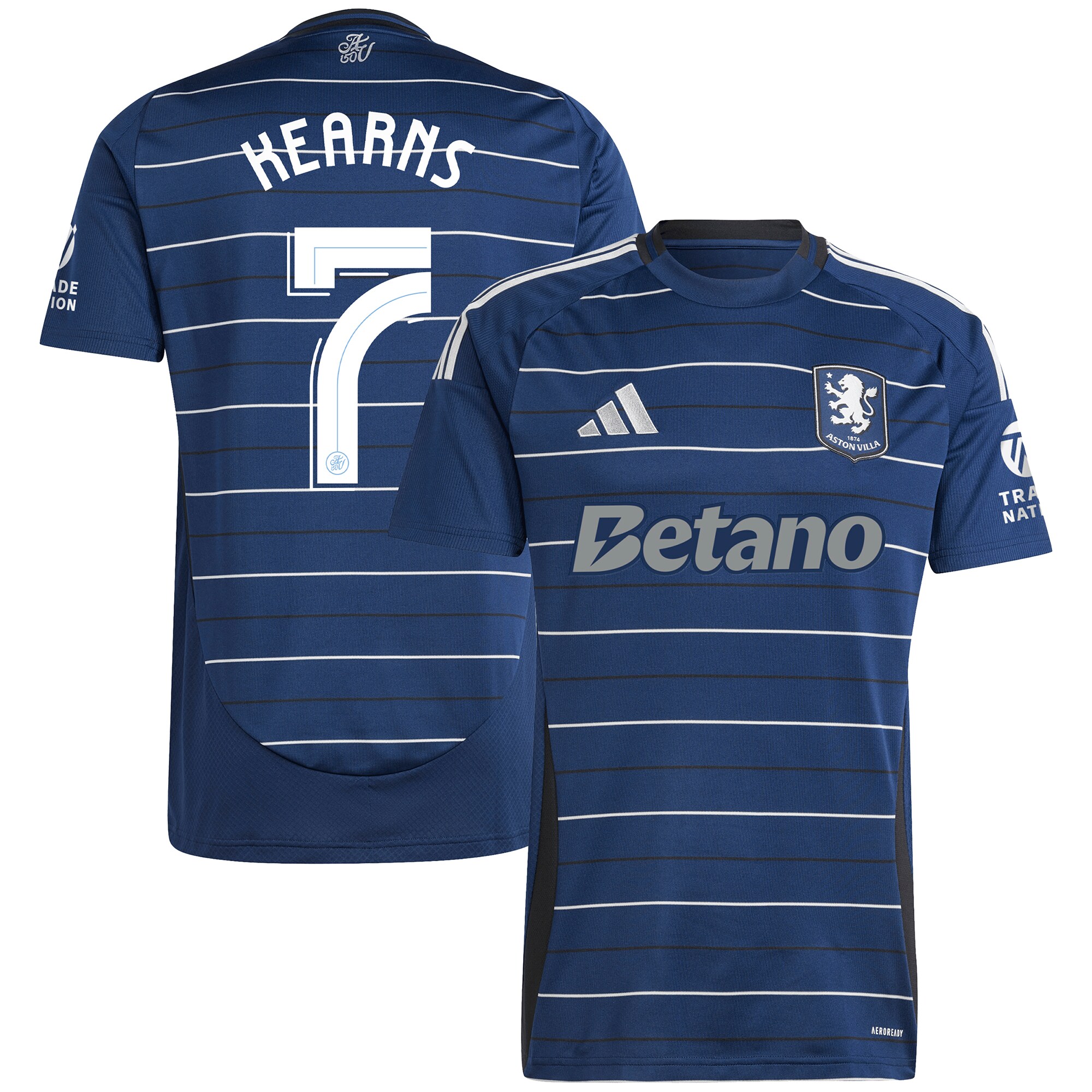 Aston Villa aston villa adidas third shirt 2024-25 with kearns 7 cup printing Kits - Official Football Shirts & Training Gear