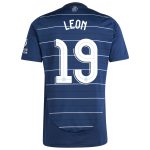 Aston Villa aston villa adidas third shirt 2024-25 with leon 19 cup printing Kits - Official Football Shirts & Training Gear