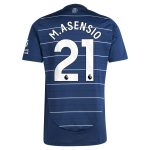 Aston Villa aston villa adidas third shirt 2024-25 with m.asensio 21 printing Kits - Official Football Shirts & Training Gear