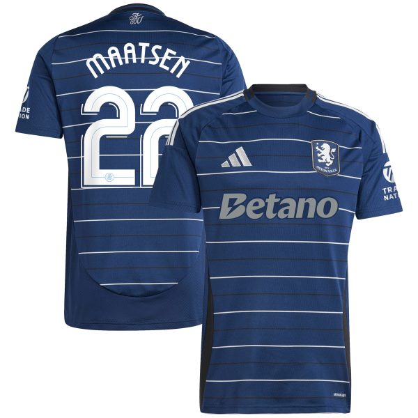 Aston Villa aston villa adidas third shirt 2024-25 with maatsen 22 cup printing Kits - Official Football Shirts & Training Gear