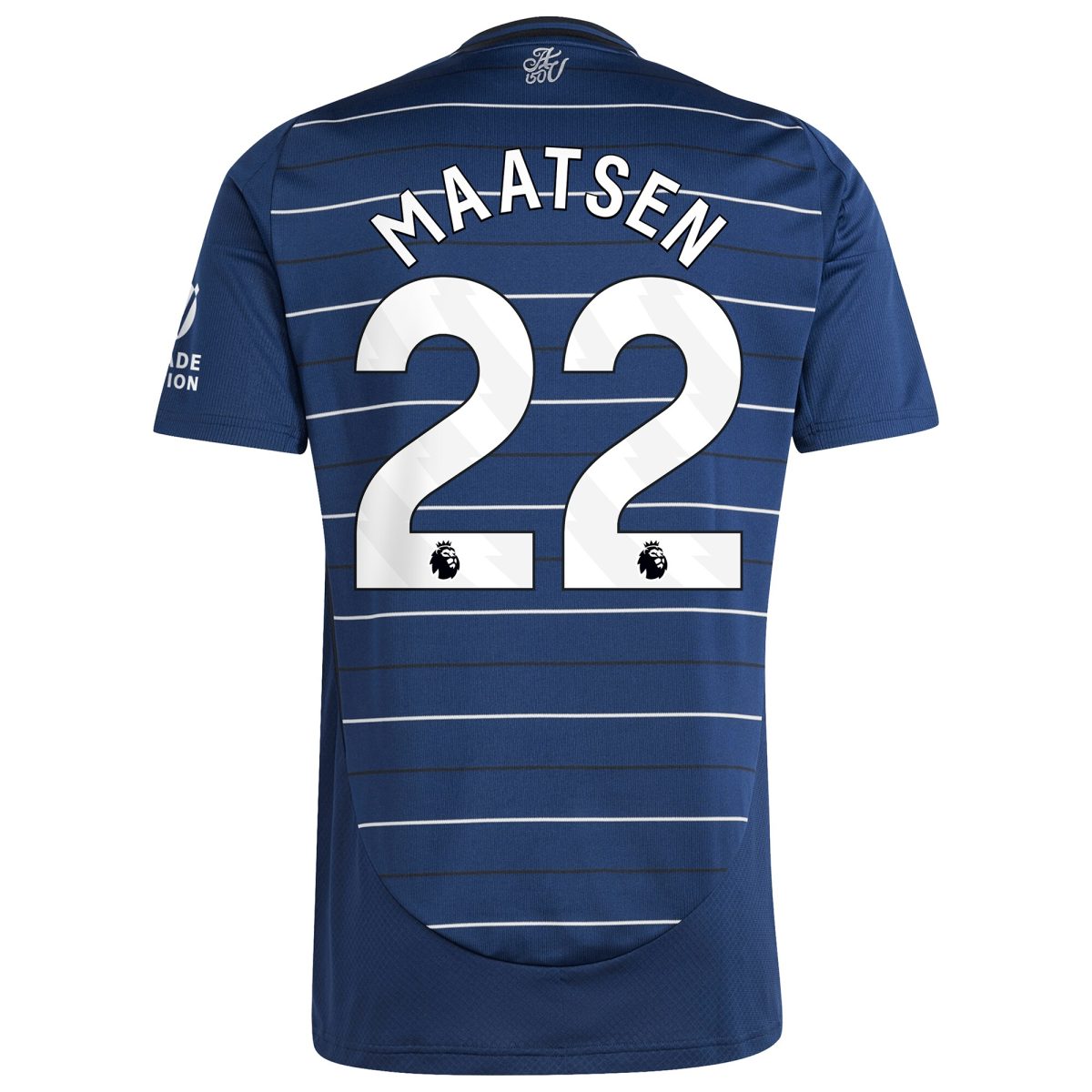 Aston Villa aston villa adidas third shirt 2024-25 with maatsen 22 printing Kits - Official Football Shirts & Training Gear