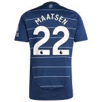Aston Villa aston villa adidas third shirt 2024-25 with maatsen 22 printing Kits - Official Football Shirts & Training Gear