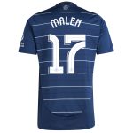 Aston Villa aston villa adidas third shirt 2024-25 with malen 17 cup printing Kits - Official Football Shirts & Training Gear