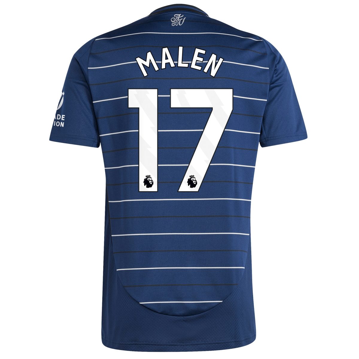 Aston Villa aston villa adidas third shirt 2024-25 with malen 17 printing Kits - Official Football Shirts & Training Gear