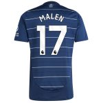 Aston Villa aston villa adidas third shirt 2024-25 with malen 17 printing Kits - Official Football Shirts & Training Gear