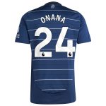 Aston Villa aston villa adidas third shirt 2024-25 with onana 24 printing Kits - Official Football Shirts & Training Gear