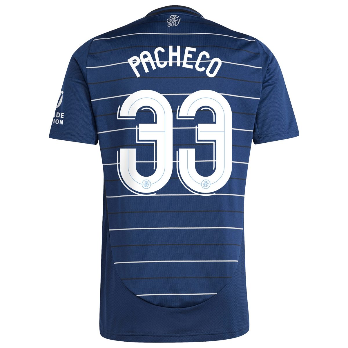 Aston Villa aston villa adidas third shirt 2024-25 with pacheco 33 cup printing Kits - Official Football Shirts & Training Gear