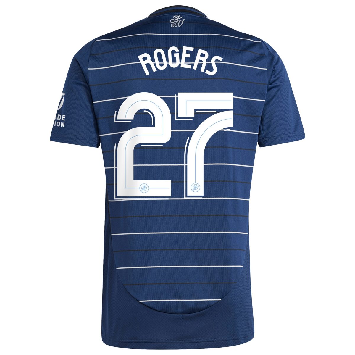 Aston Villa aston villa adidas third shirt 2024-25 with rogers 27 cup printing Kits - Official Football Shirts & Training Gear