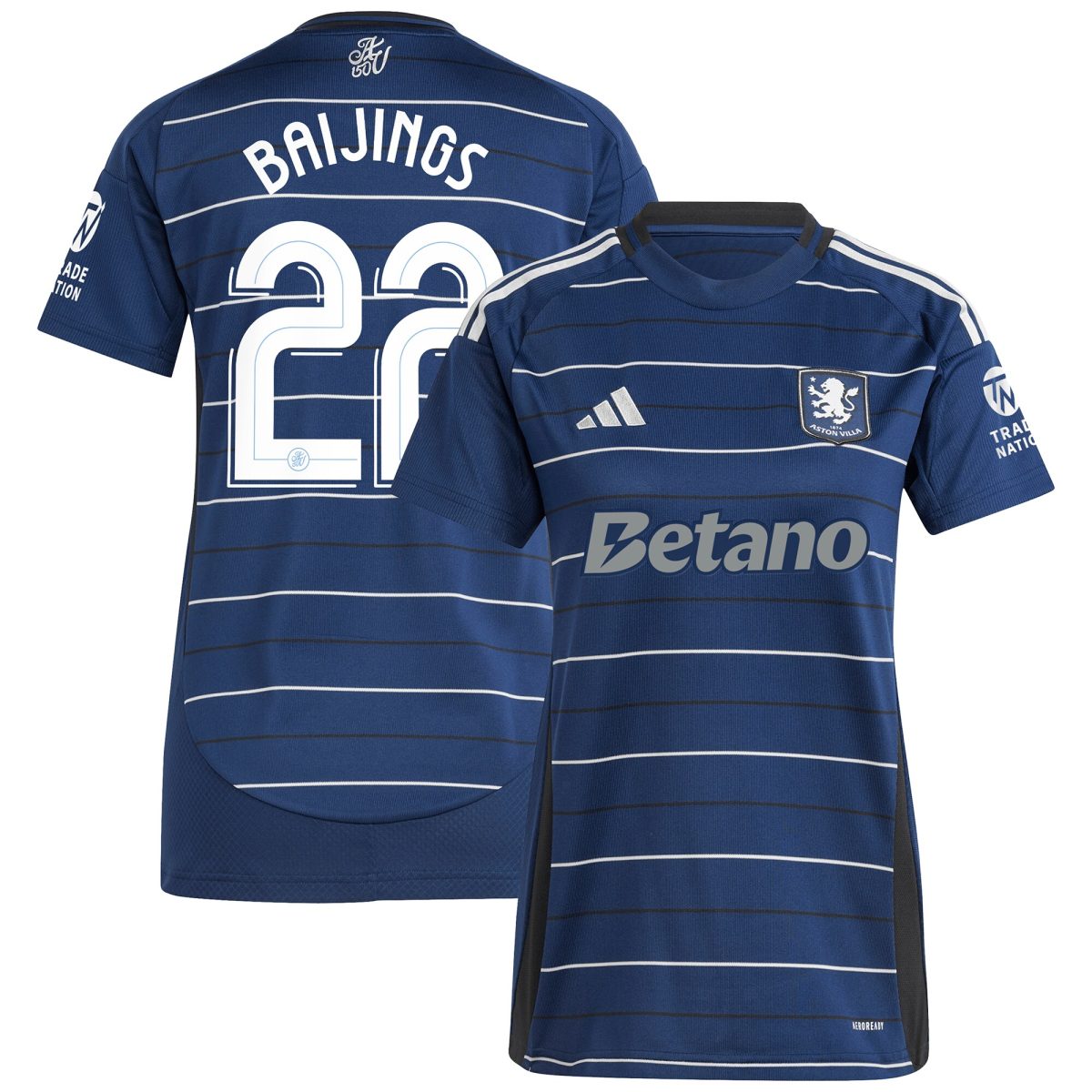 Aston Villa aston villa adidas third shirt 2024-25 – womens with baijings 22 cup printing Kits - Official Football Shirts & Training Gear