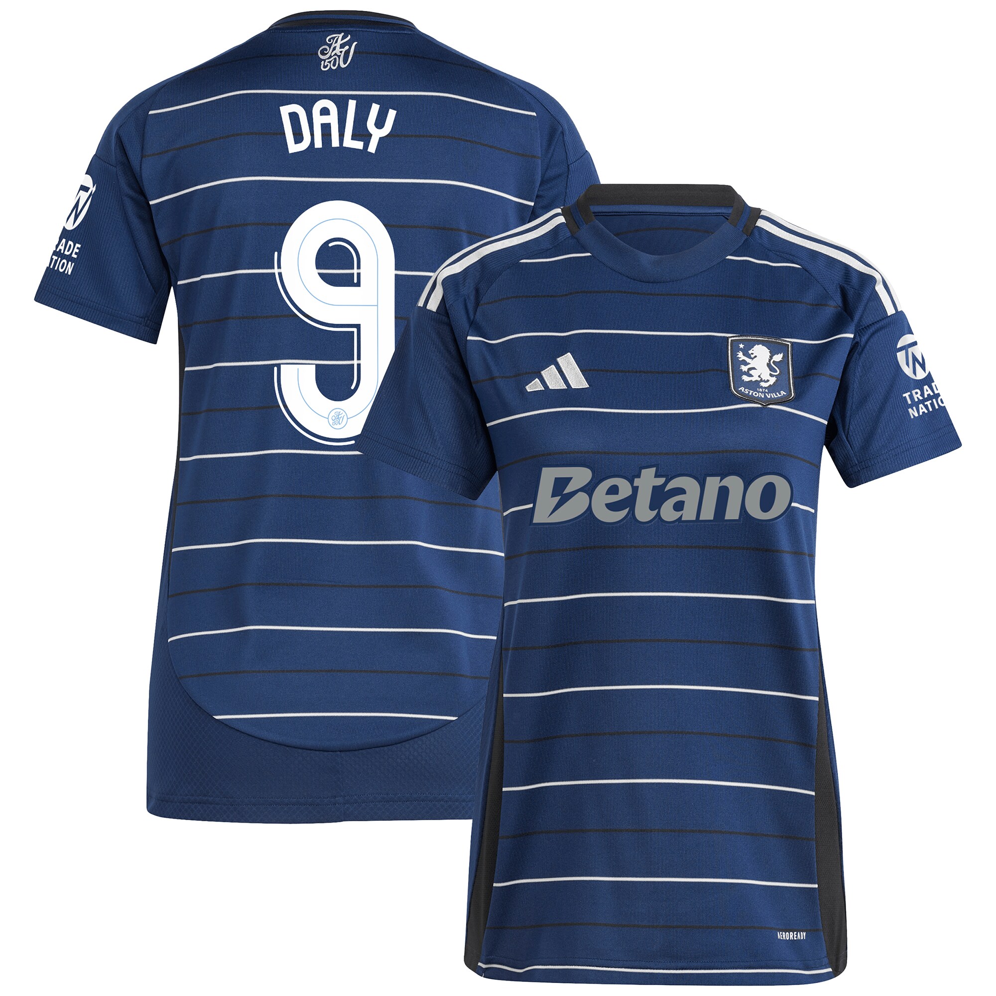 Aston Villa aston villa adidas third shirt 2024-25 – womens with daly 9 cup printing Kits - Official Football Shirts & Training Gear