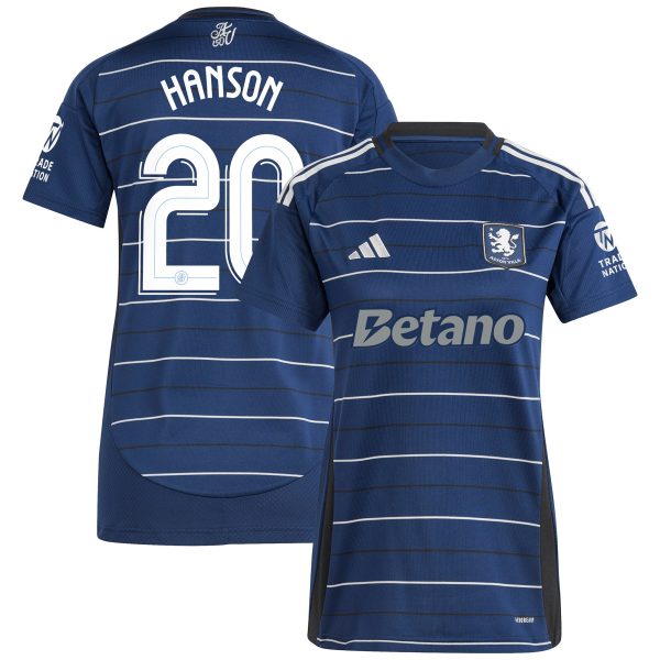 Aston Villa aston villa adidas third shirt 2024-25 – womens with hanson 20 cup printing Kits - Official Football Shirts & Training Gear