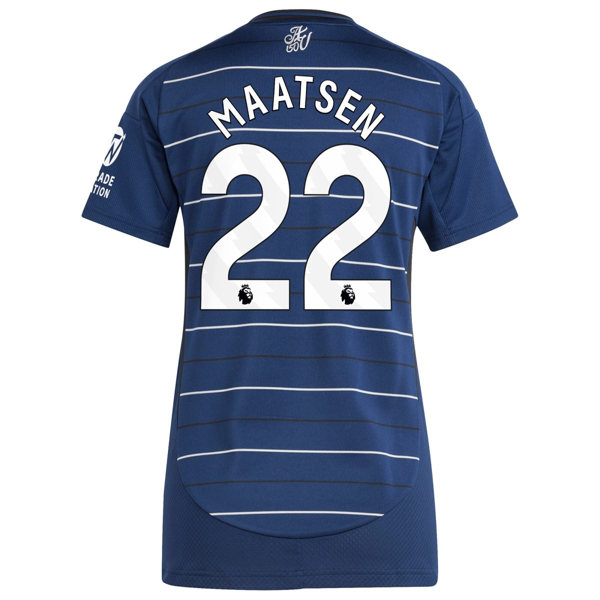 Aston Villa aston villa adidas third shirt 2024-25 – womens with maatsen 22 printing Kits - Official Football Shirts & Training Gear