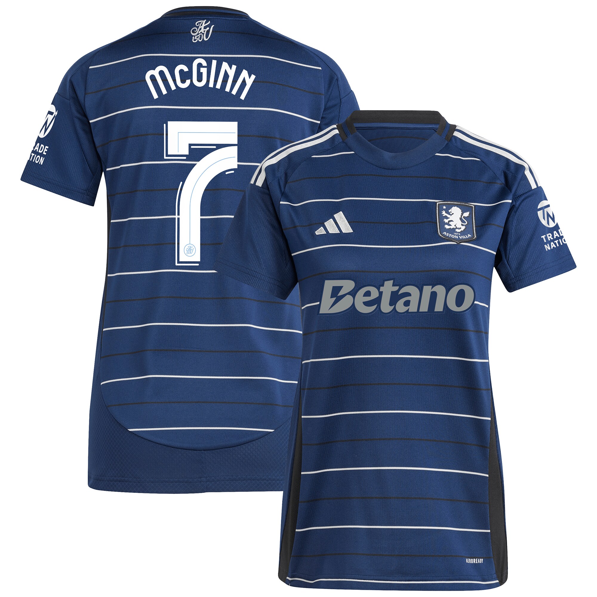 Aston Villa aston villa adidas third shirt 2024-25 – womens with mcginn 7 cup printing Kits - Official Football Shirts & Training Gear