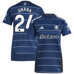 Aston Villa aston villa adidas third shirt 2024-25 – womens with onana 24 printing Kits - Official Football Shirts & Training Gear