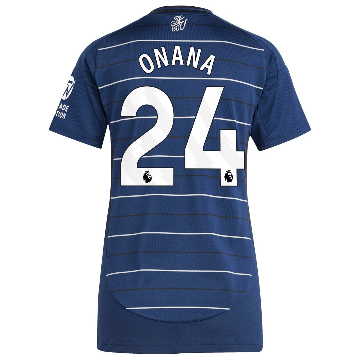 Aston Villa aston villa adidas third shirt 2024-25 – womens with onana 24 printing Kits - Official Football Shirts & Training Gear