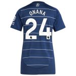 Aston Villa aston villa adidas third shirt 2024-25 – womens with onana 24 printing Kits - Official Football Shirts & Training Gear