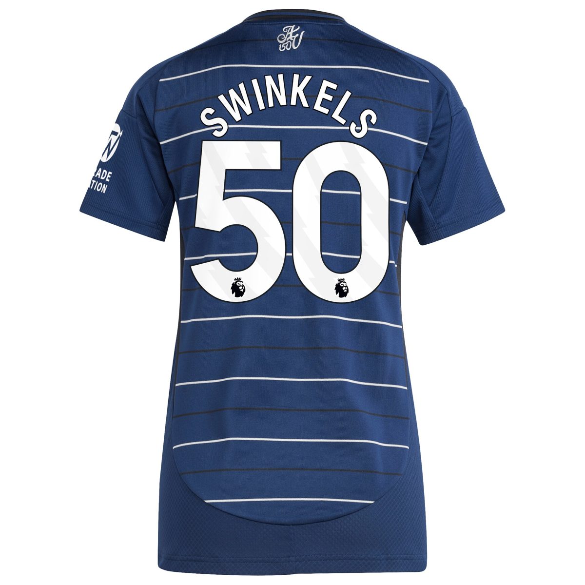 Aston Villa aston villa adidas third shirt 2024-25 – womens with swinkels 50 printing Kits - Official Football Shirts & Training Gear